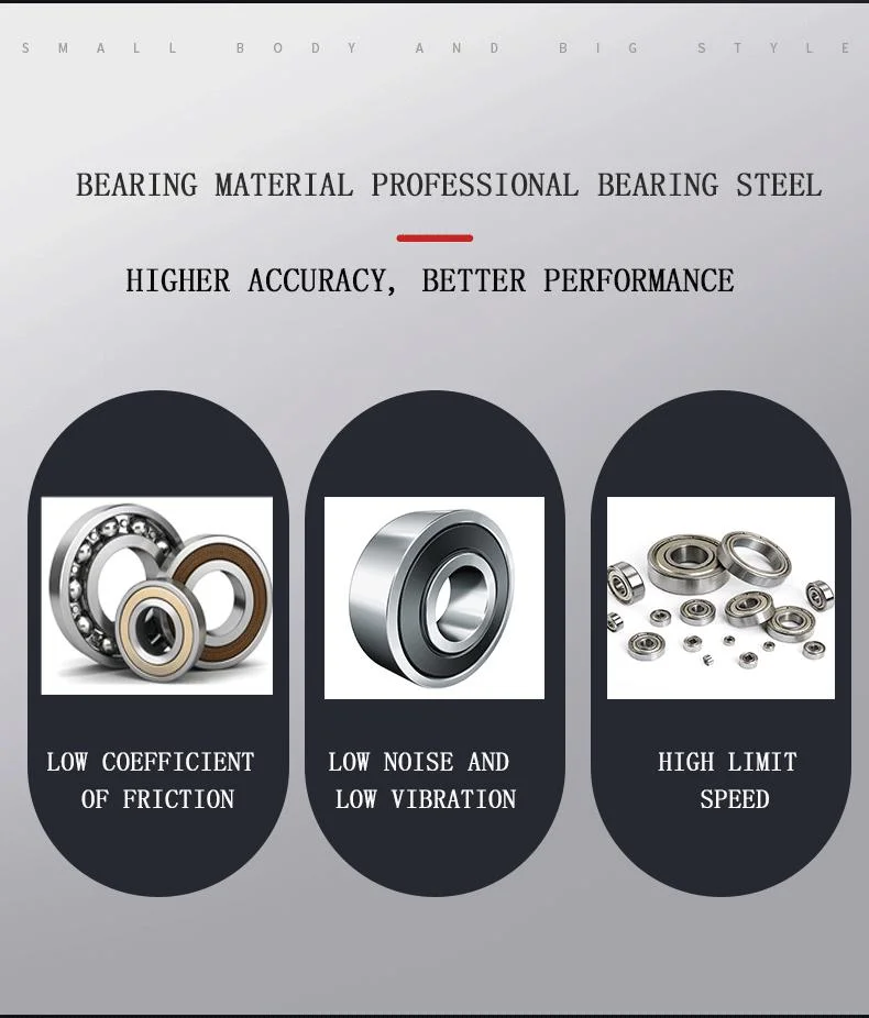 China Bearing Deep Groove Ball Bearing 6002 6003 6202 6203 Motorcycle Bearing with Competitive Price