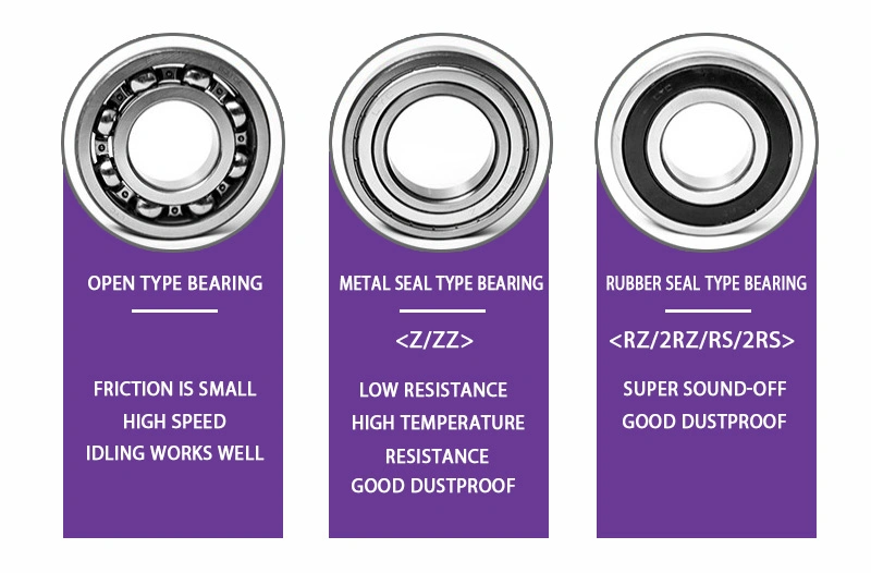 Multicolor Wholesale Custom Deep Groove Ball Roller 607 608 626 Skateboard Bearings