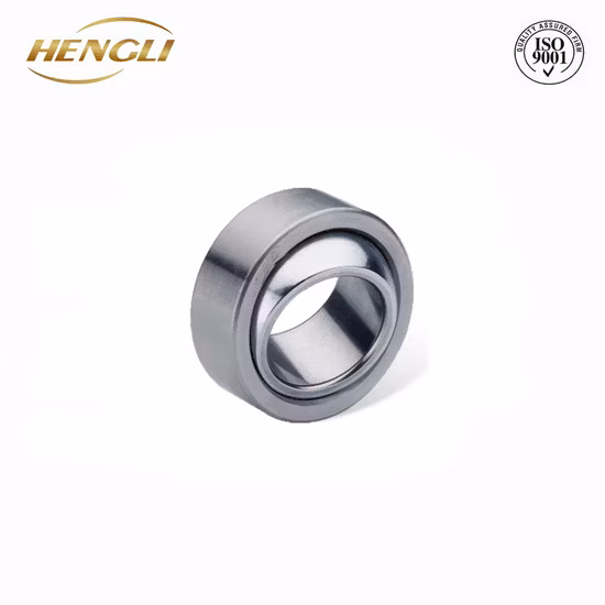 Snodo sferico GEZ82ES 2RS con scanalatura per l'olio e foro per l'olio, con spacco assiale nell'anello esterno.  Con doppie guarnizioni/cuscinetti a sfera nel cuscinetto automatico